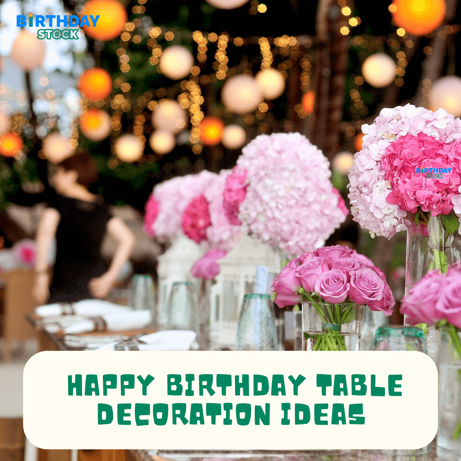 Happy Birthday Table Decoration Ideas