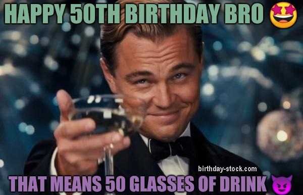 50th Happy Birthday Meme Funny Images