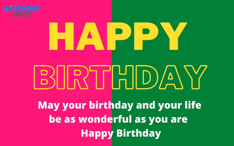 Happy Birthday Wishes Simple