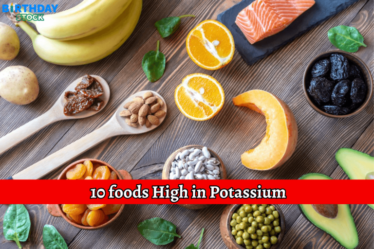 10 foods High in Potassium