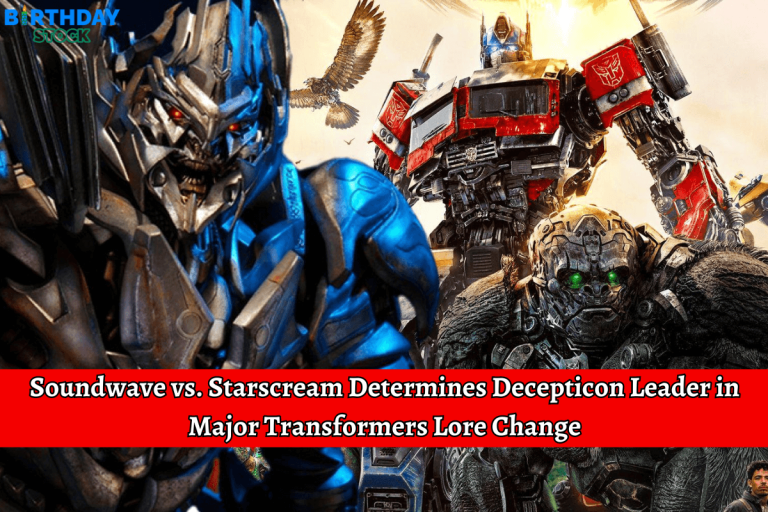 Soundwave vs. Starscream Determines Decepticon Leader in Major Transformers Lore Change