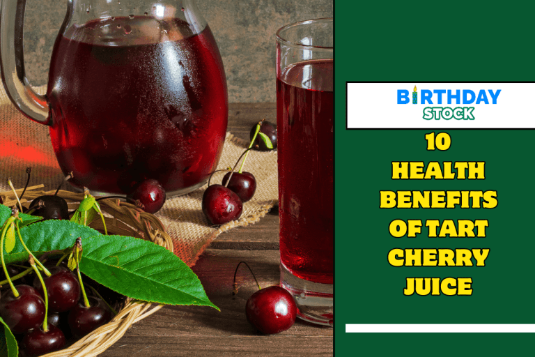 10 Health Benefits of Tart Cherry Juice