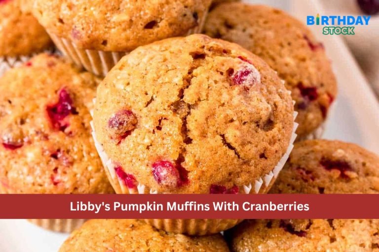 Libby's Pumpkin Muffins With Cranberries