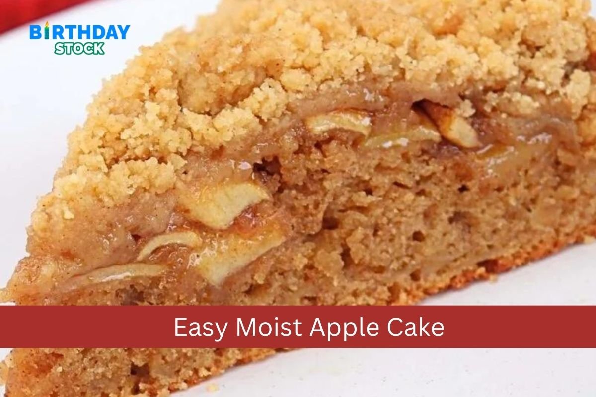 Easy Moist Apple Cake