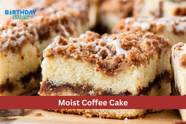 Moist Coffee Cake