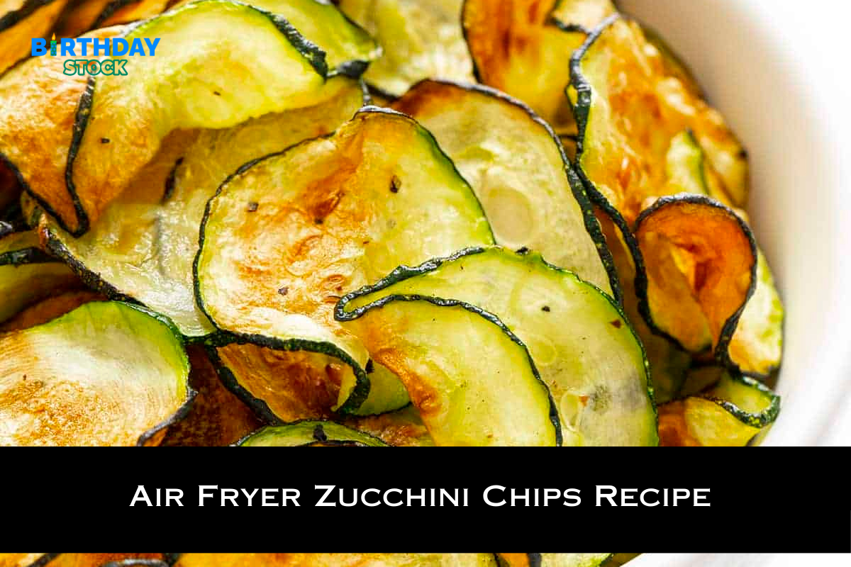 Air Fryer Zucchini Chips Recipe