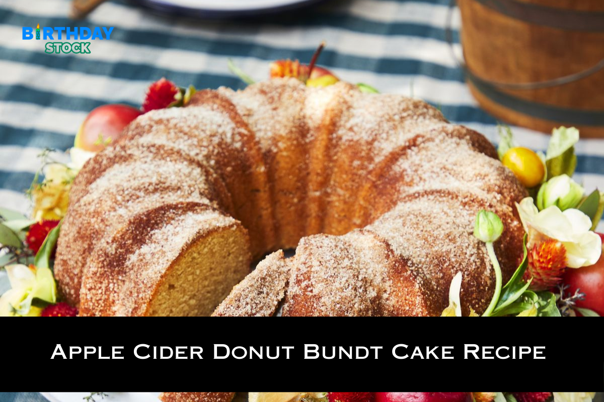 Apple Cider Donut Bundt Cake Recipe