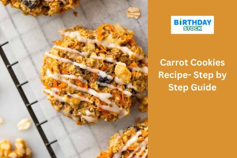 Carrot Cookies Recipe- Step by Step Guide