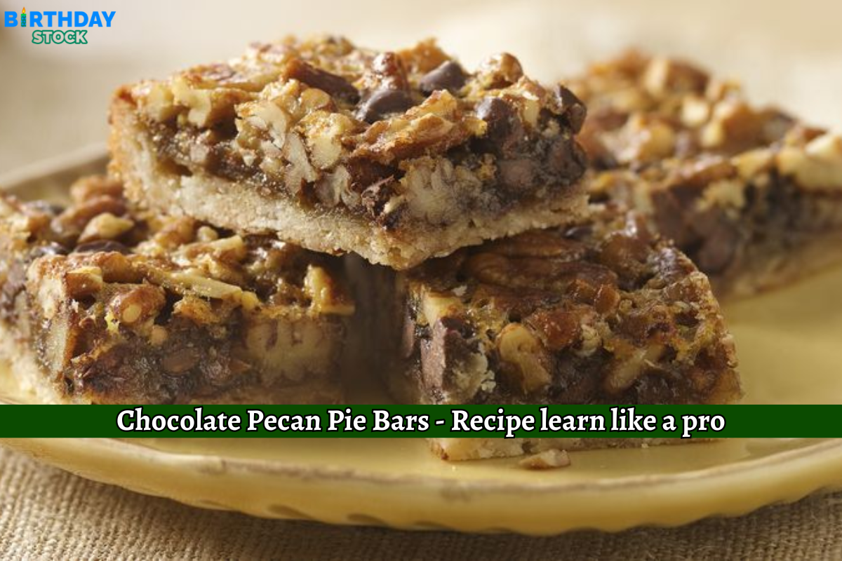 Chocolate Pecan Pie Bars - Recipe learn like a pro