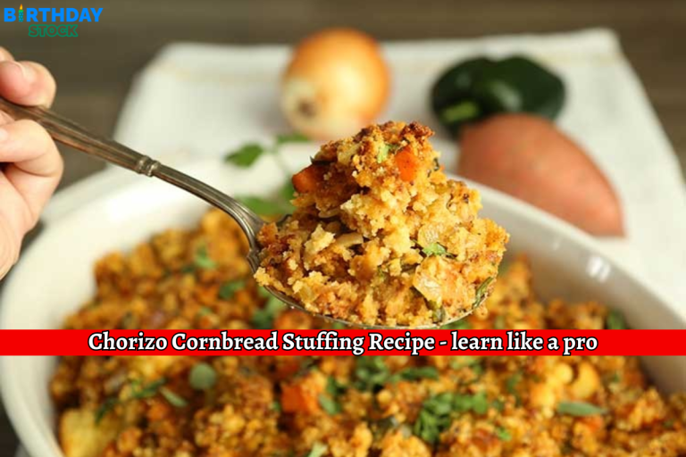 Chorizo Cornbread Stuffing Recipe - learn like a pro