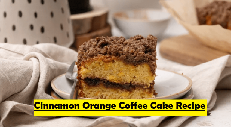 Cinnamon Orange Coffee Cake Recipe