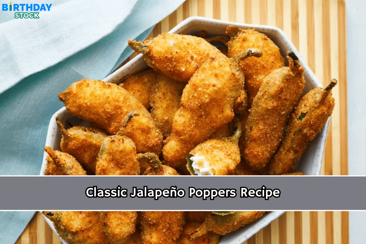 Classic Jalapeño Poppers Recipe