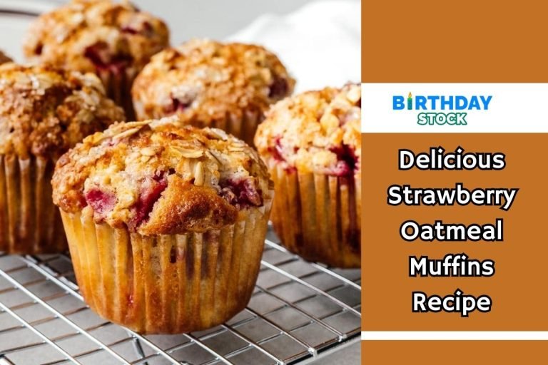 Delicious Strawberry Oatmeal Muffins Recipe