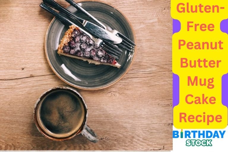 Gluten-Free Peanut Butter Mug Cake Recipe