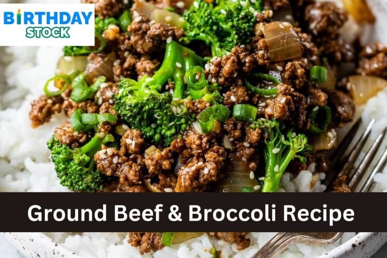 Ground Beef & Broccoli Recipe