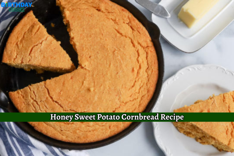 Honey Sweet Potato Cornbread Recipe