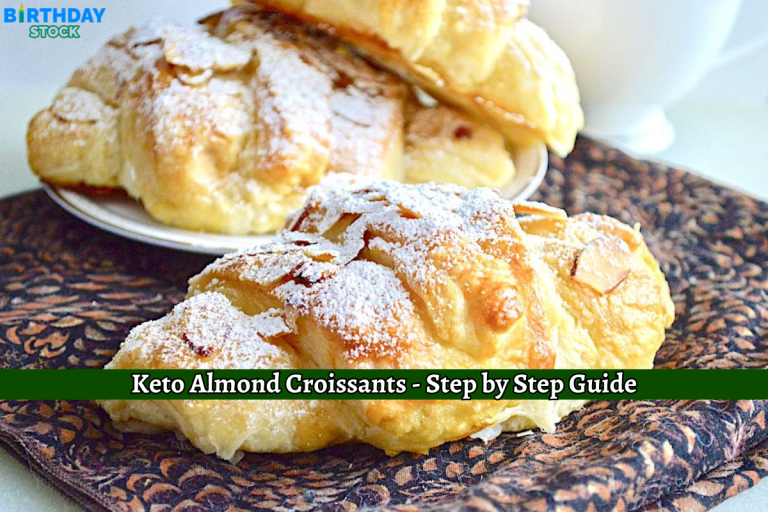 Keto Almond Croissants - Step by Step Guide