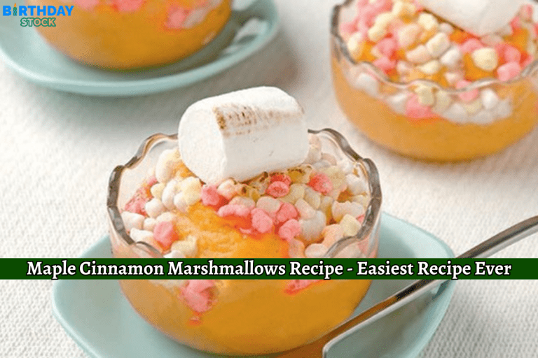 Maple Cinnamon Marshmallows Recipe - Easiest Recipe Ever