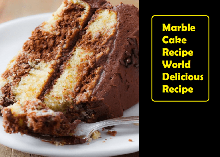 Marble Cake Recipe - World Delicious Recipe