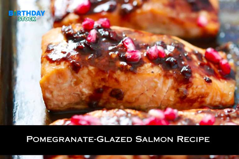 Pomegranate-Glazed Salmon Recipe