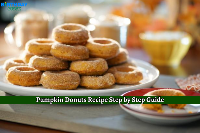 Pumpkin Donuts Recipe Step by Step Guide