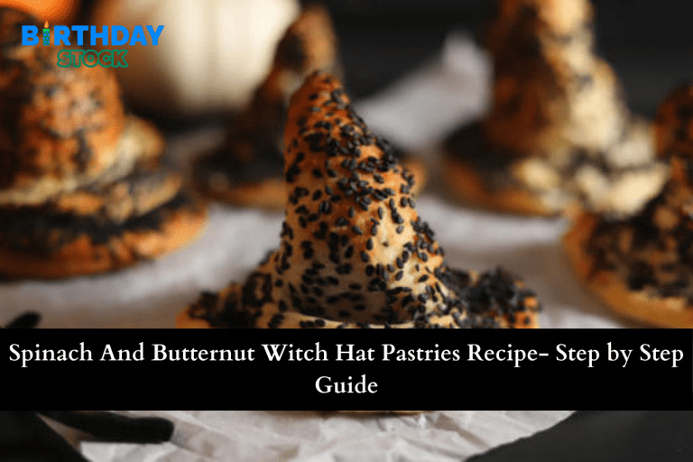 Spinach And Butternut Witch Hat Pastries Recipe- Step by Step Guide