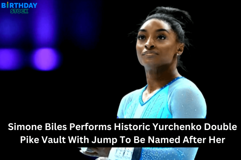 Simone Biles Performs Historic Yurchenko Double Pike Vault With Jump To Be Named After Her