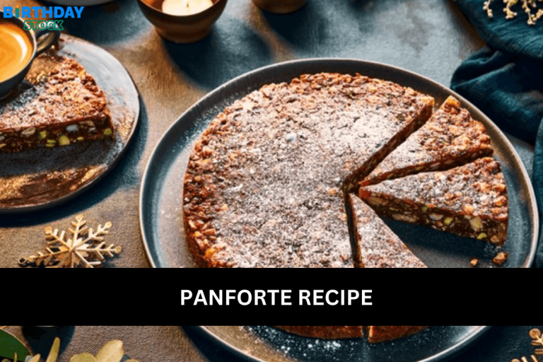 PANFORTE RECIPE
