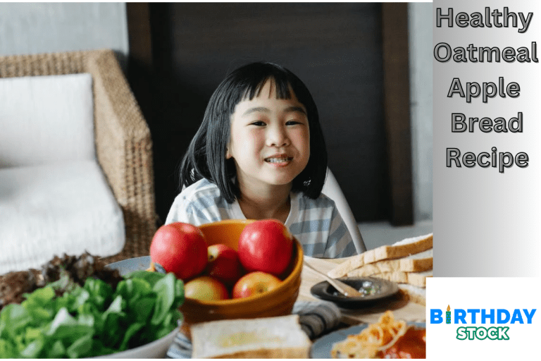 Healthy Oatmeal Apple Bread Recipe