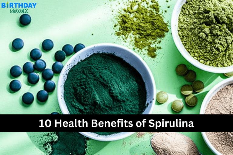 10 Health Benefits of Spirulina