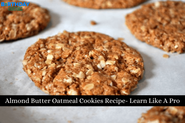 Almond Butter Oatmeal Cookies Recipe- Learn Like A Pro