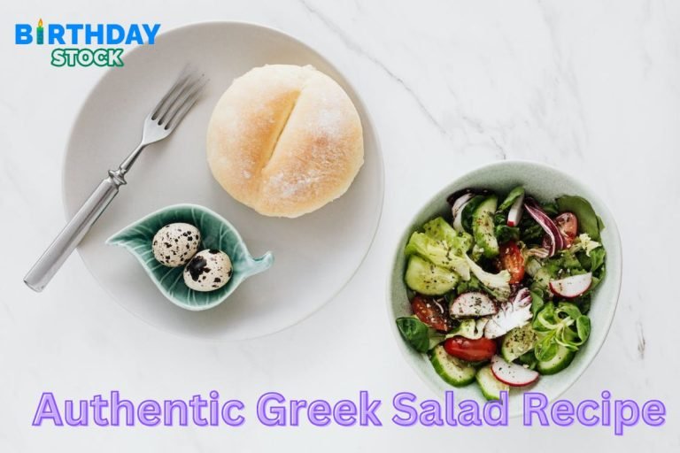 Authentic Greek Salad Recipe
