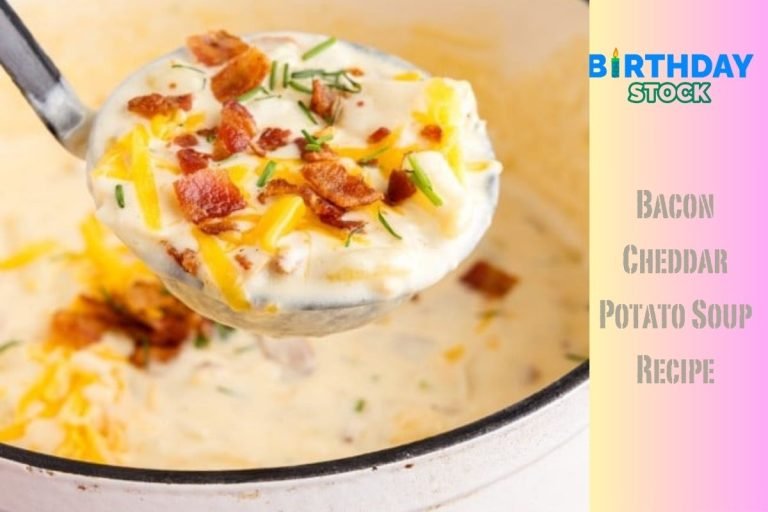 Bacon Cheddar Potato Soup Recipe