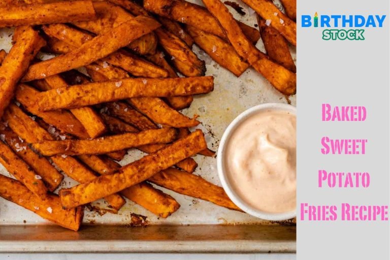 Baked Sweet Potato Fries Recipe
