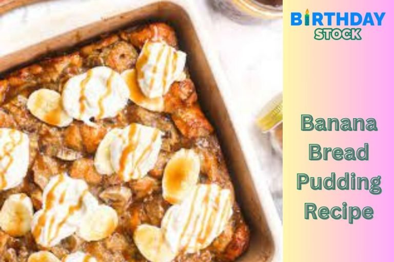 Banana Bread Pudding Recipe