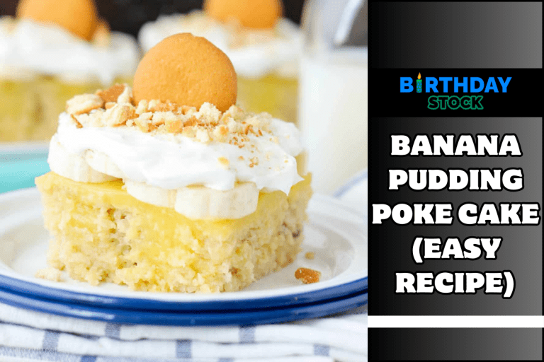 Banana Pudding Poke Cake (Easy Recipe)