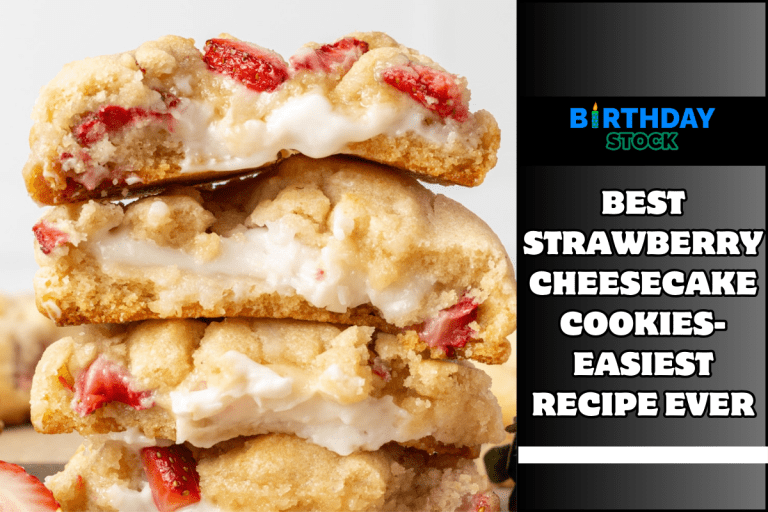 Best Strawberry Cheesecake Cookies- Easiest Recipe Ever
