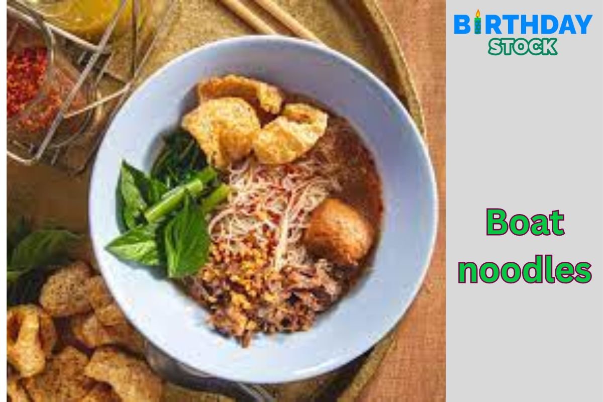 Boat noodles