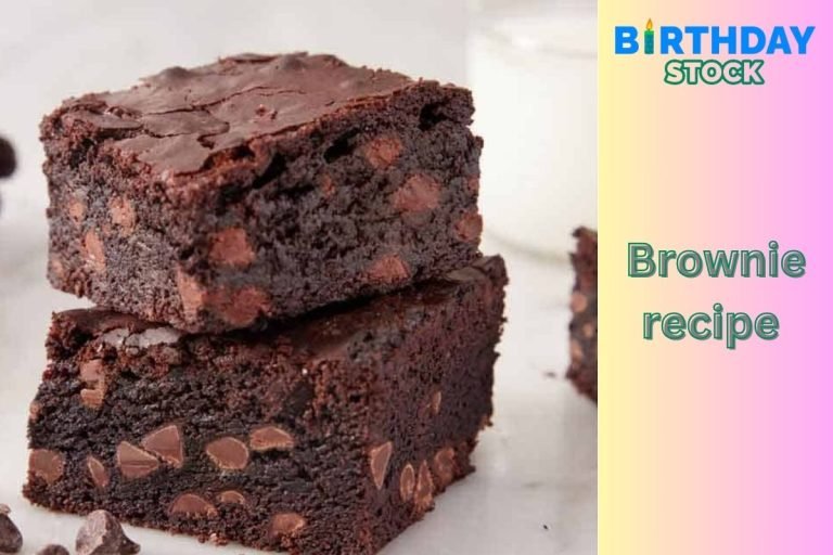 Brownie recipe