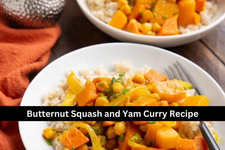 Butternut Squash and Yam Curry Recipe