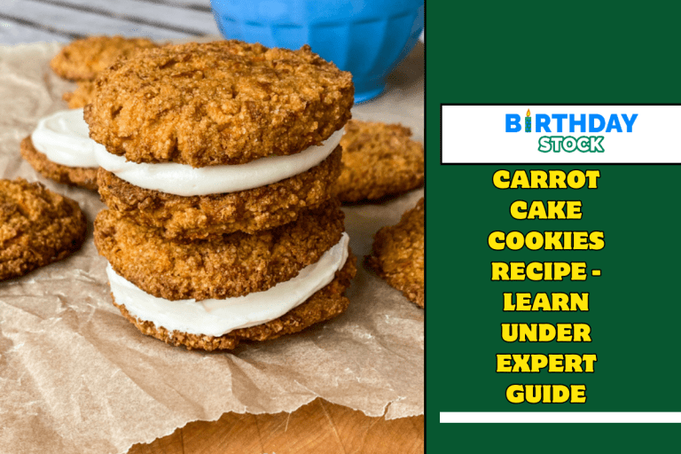Carrot Cake Cookies Recipe - Learn under Expert Guide