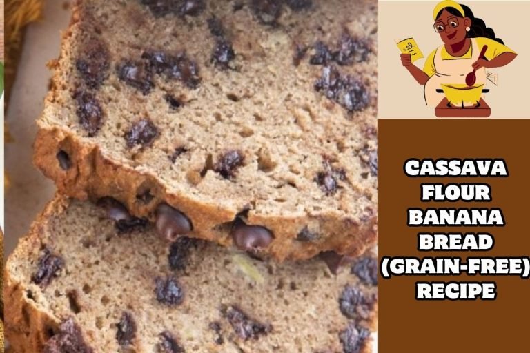 Cassava Flour Banana Bread (Grain-Free) Recipe