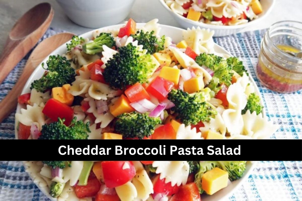 Cheddar Broccoli Pasta Salad