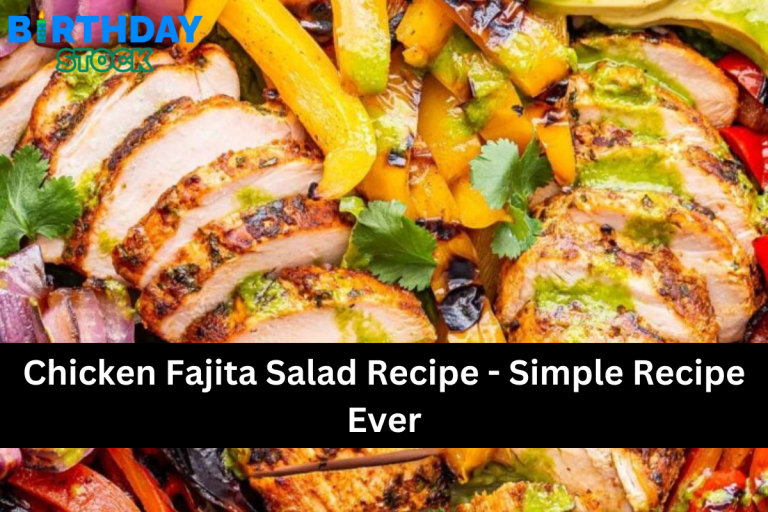 Chicken Fajita Salad Recipe - Simple Recipe Ever