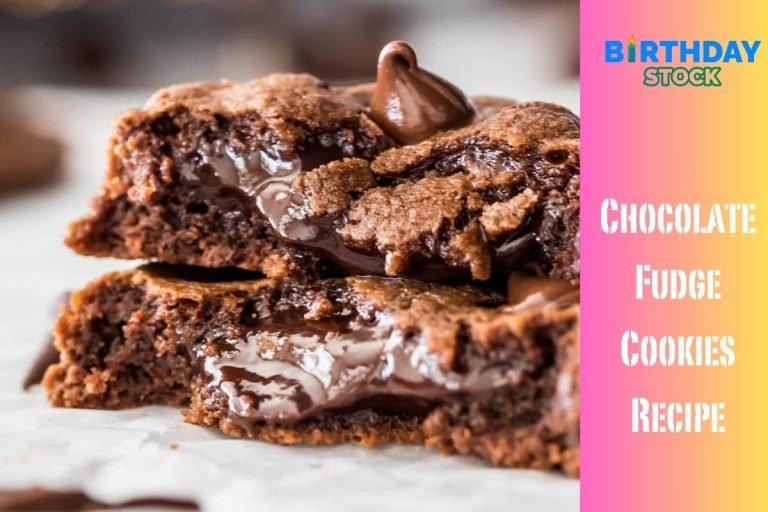 Chocolate Fudge Cookies Recipe