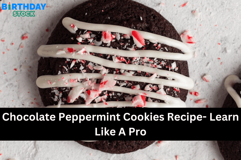Chocolate Peppermint Cookies Recipe- Learn Like A Pro