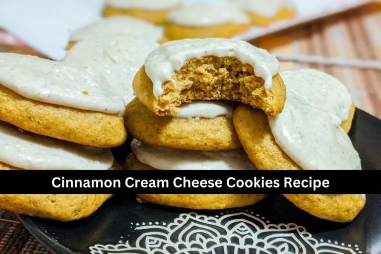 Cinnamon Cream Cheese Cookies Recipe