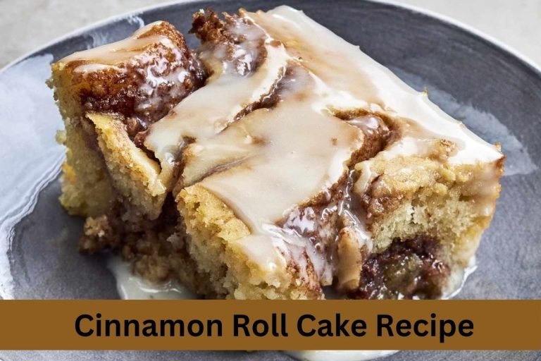 Cinnamon Roll Cake Recipe