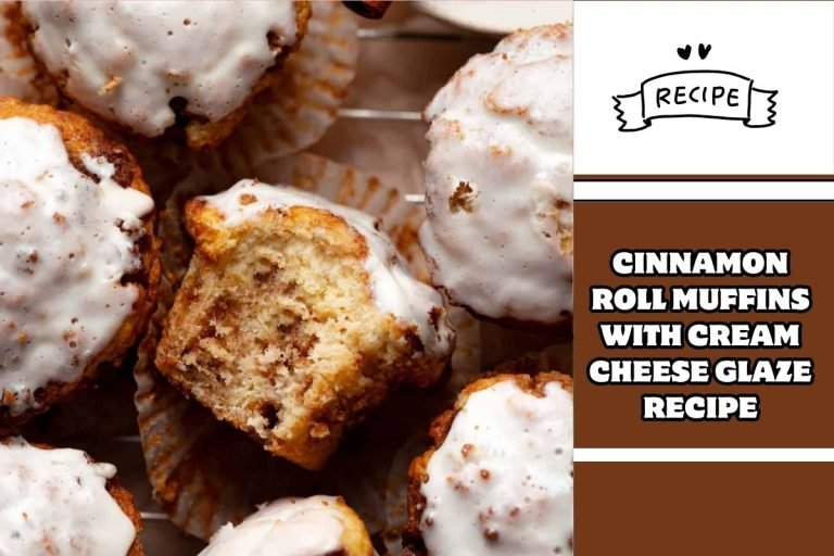 Cinnamon Roll Muffins with Cream Cheese Glaze Recipe