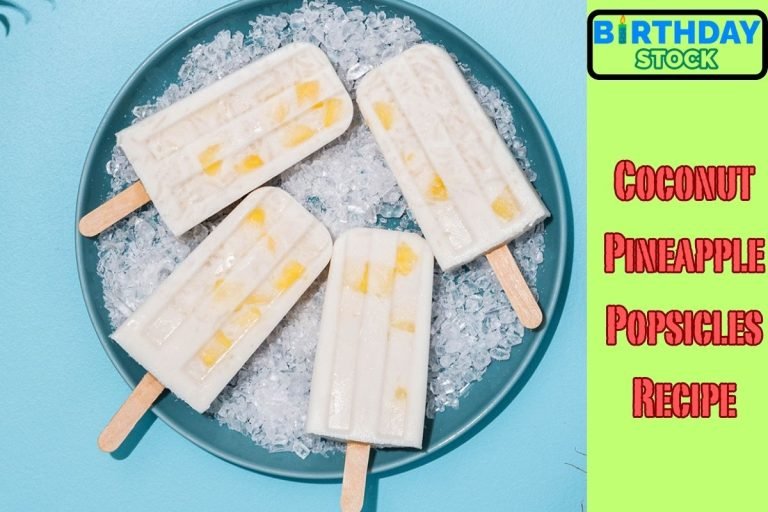 Coconut Pineapple Popsicles Recipe